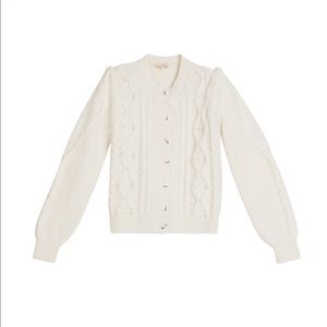 ByTiMo Soft Alpaca Cardigan Off-White